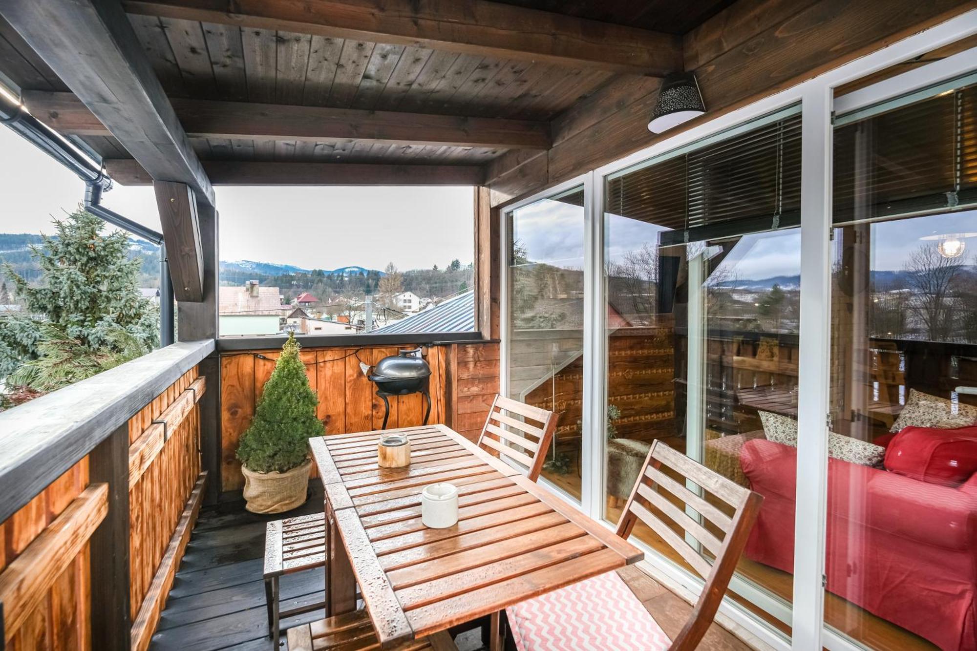 Apartman Nebe Dolní Lomná Extérieur photo