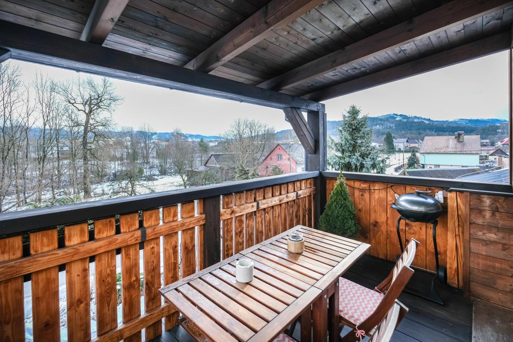 Apartman Nebe Dolní Lomná Extérieur photo